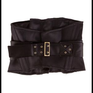 GUCCI Vintage Dark Brown Corset Belt